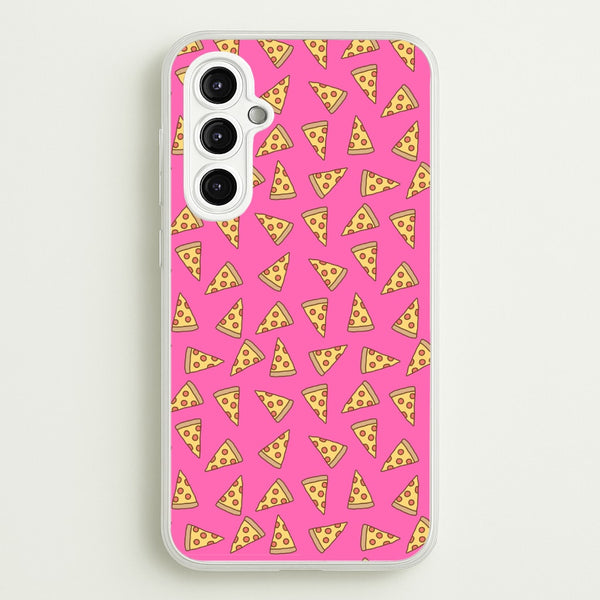Pizza Pattern  - Caspar Lee Phone Case for Galaxy A14