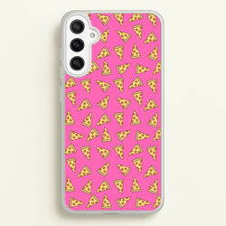 Pizza Pattern  - Caspar Lee Phone Case for Galaxy A36