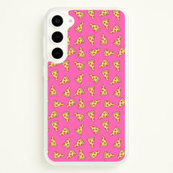 Pizza Pattern  - Caspar Lee Phone Case for Galaxy S23