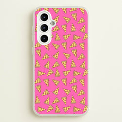 Pizza Pattern  - Caspar Lee Phone Case for Galaxy A54