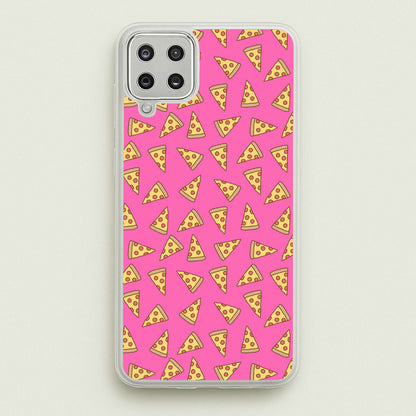 Pizza Pattern  - Caspar Lee Phone Case for Galaxy A12