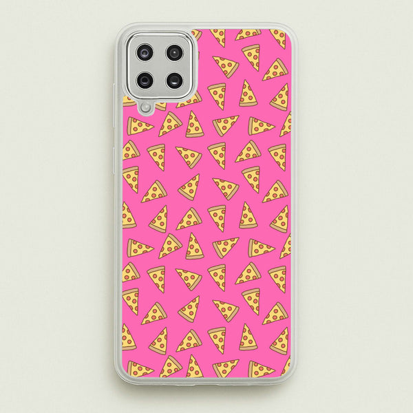 Pizza Pattern  - Caspar Lee Phone Case for Galaxy A12