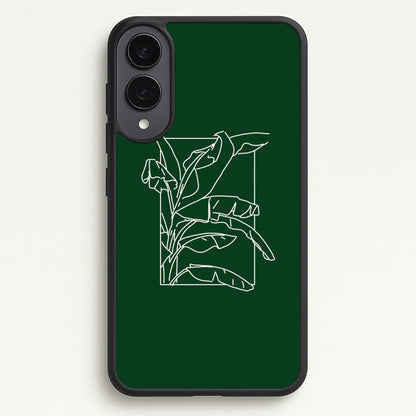 Green Leaf - Foliage  - Foliage Phone Case for Galaxy S25 Edge
