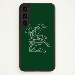 Green Leaf - Foliage  - Foliage Phone Case for Galaxy S23 Plus