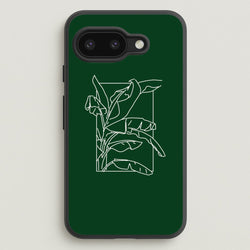 Green Leaf - Foliage  - Foliage Phone Case for Google Pixel 9a