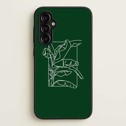Green Leaf - Foliage  - Foliage Phone Case for Galaxy A54