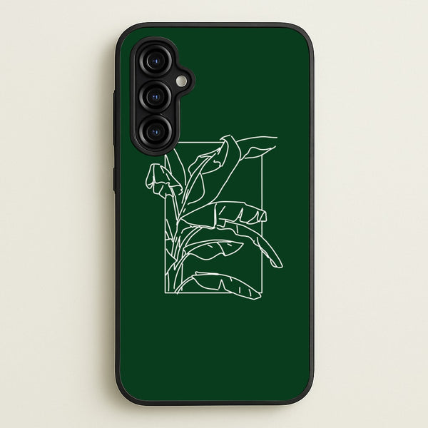 Green Leaf - Foliage  - Foliage Phone Case for Galaxy A54