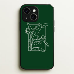Green Leaf - Foliage  - Foliage Phone Case for iPhone 14 Plus