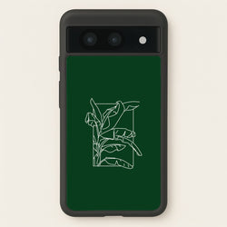 Green Leaf - Foliage  - Foliage Phone Case for Google Pixel 8a