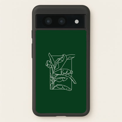 Green Leaf - Foliage  - Foliage Phone Case for Google Pixel 8a