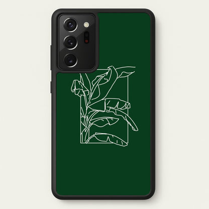 Green Leaf - Foliage  - Foliage Phone Case for Galaxy Note 20 Ultra