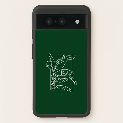 Green Leaf - Foliage  - Foliage Phone Case for Google Pixel 8