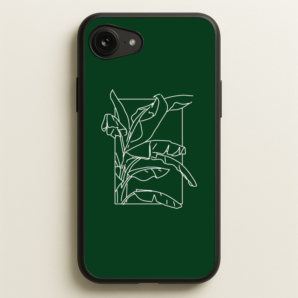 Green Leaf - Foliage  - Foliage Phone Case for iPhone 16e