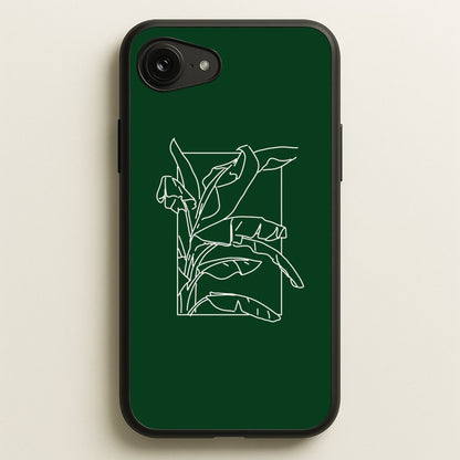 Green Leaf - Foliage  - Foliage Phone Case for iPhone 16e