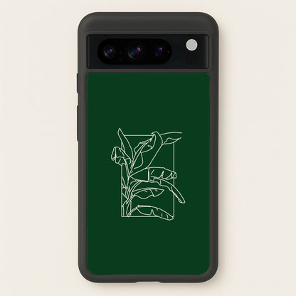 Green Leaf - Foliage  - Foliage Phone Case for Google Pixel 8 Pro