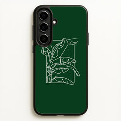 Green Leaf - Foliage  - Foliage Phone Case for Galaxy A56