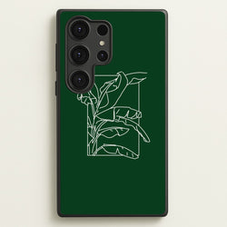 Green Leaf - Foliage  - Foliage Phone Case for Galaxy S25 Ultra