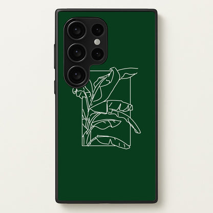 Green Leaf - Foliage  - Foliage Phone Case for Galaxy S24 Ultra