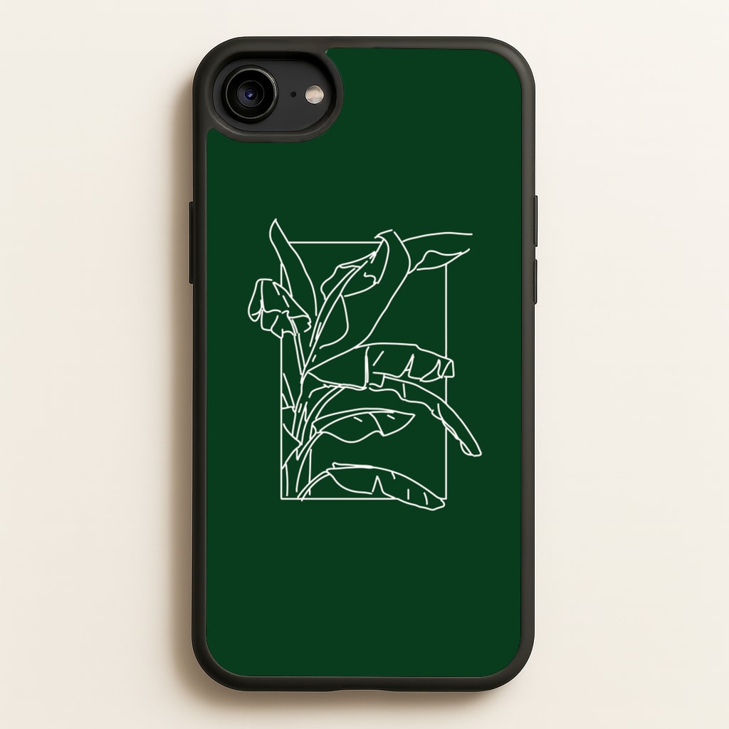 Green Leaf - Foliage  - Foliage Phone Case for iPhone 6 / 7 / 8 / SE