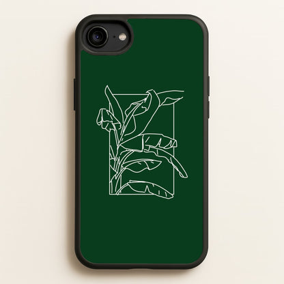 Green Leaf - Foliage  - Foliage Phone Case for iPhone 6 / 7 / 8 / SE