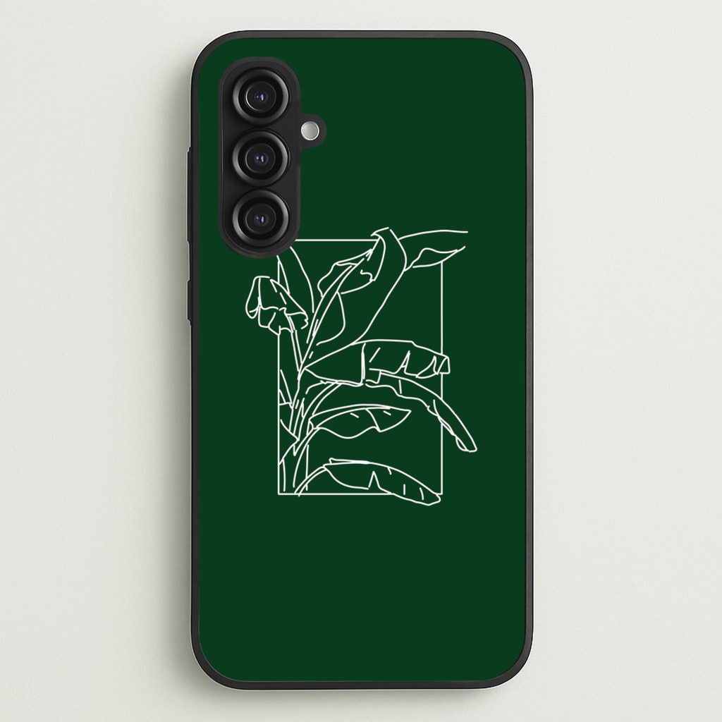 Green Leaf - Foliage  - Foliage Phone Case for Galaxy S23FE