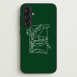 Green Leaf - Foliage  - Foliage Phone Case for Galaxy S23FE