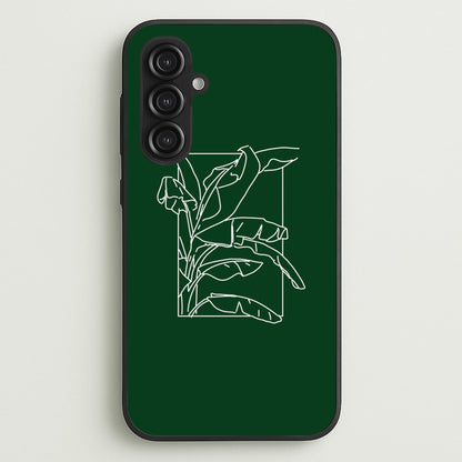 Green Leaf - Foliage  - Foliage Phone Case for Galaxy S23FE