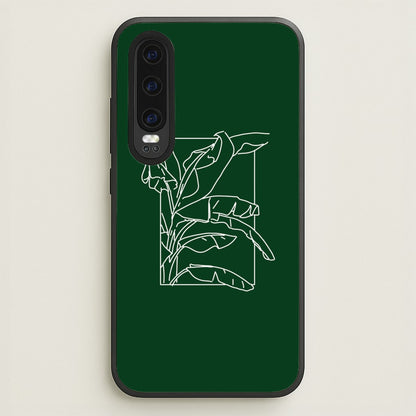 Green Leaf - Foliage  - Foliage Phone Case for Huawei P30