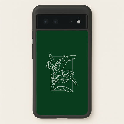 Green Leaf - Foliage  - Foliage Phone Case for Google Pixel 6
