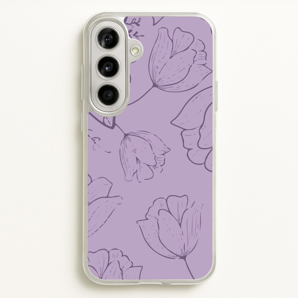 Tulips - Foliage  - Foliage Phone Case for Galaxy A56
