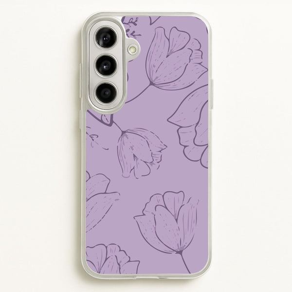 Tulips - Foliage  - Foliage Phone Case for Galaxy A56