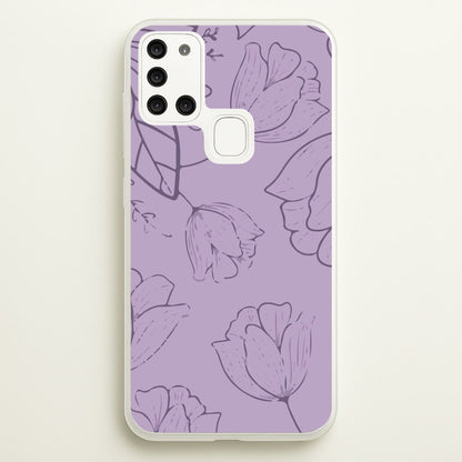 Tulips - Foliage  - Foliage Phone Case for Galaxy A21s