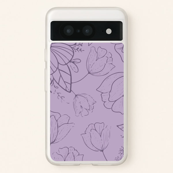 Tulips - Foliage  - Foliage Phone Case for Google Pixel 8