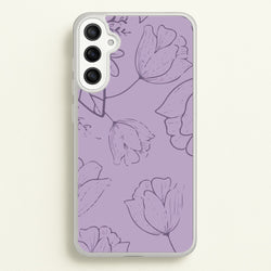 Tulips - Foliage  - Foliage Phone Case for Galaxy A34