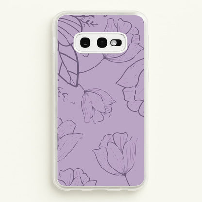 Tulips - Foliage  - Foliage Phone Case for Galaxy S10e