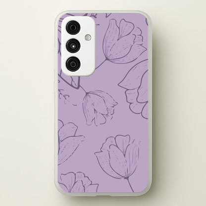 Tulips - Foliage  - Foliage Phone Case for Galaxy A35