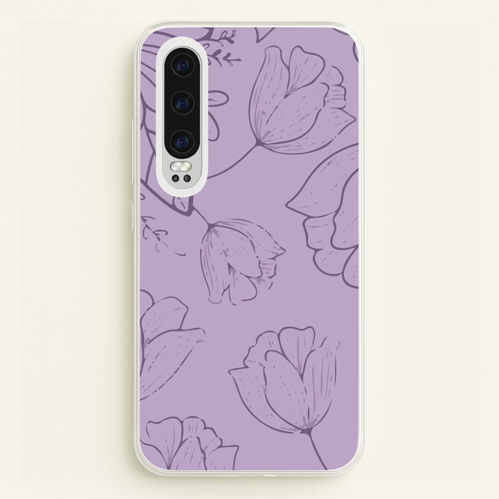 Tulips - Foliage  - Foliage Phone Case for Huawei P30