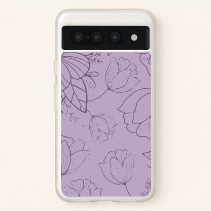 Tulips - Foliage  - Foliage Phone Case for Google Pixel 7 Pro