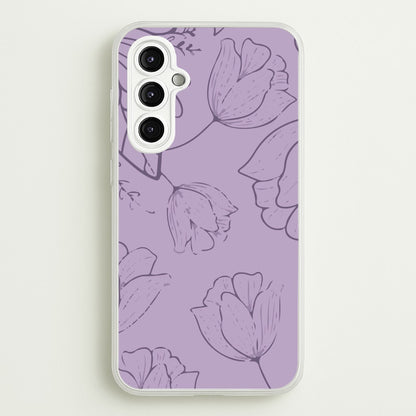 Tulips - Foliage  - Foliage Phone Case for Galaxy A14