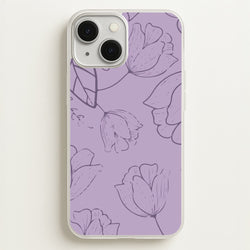 Tulips - Foliage  - Foliage Phone Case for iPhone 13 Mini