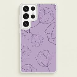 Tulips - Foliage  - Foliage Phone Case for Galaxy S22 Ultra
