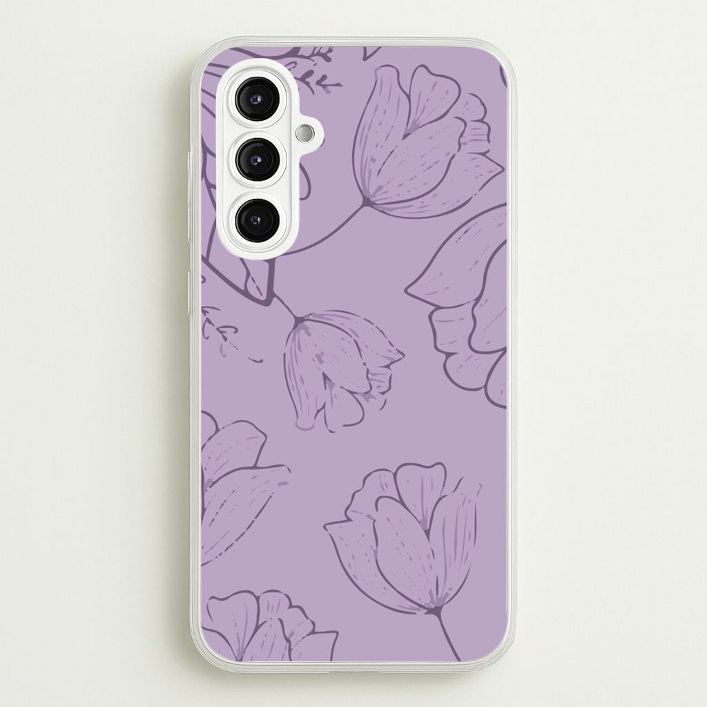 Tulips - Foliage  - Foliage Phone Case for Galaxy A16