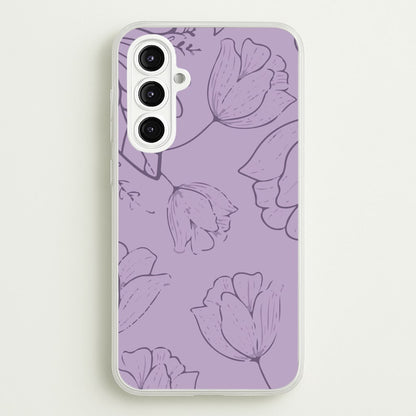 Tulips - Foliage  - Foliage Phone Case for Galaxy A16