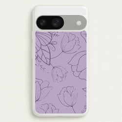 Tulips - Foliage  - Foliage Phone Case for Google Pixel 9 / 9 Pro