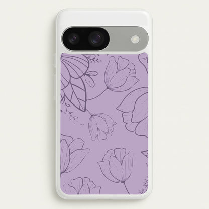Tulips - Foliage  - Foliage Phone Case for Google Pixel 9 / 9 Pro