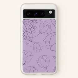 Tulips - Foliage  - Foliage Phone Case for Google Pixel 8 Pro