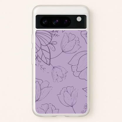 Tulips - Foliage  - Foliage Phone Case for Google Pixel 8 Pro