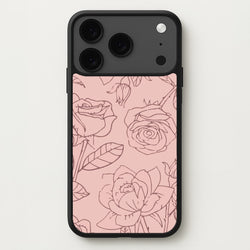 Roses - Foliage Phone Case for iPhone 17 Pro Max