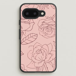 Roses - Foliage  - Foliage Phone Case for Google Pixel 9a