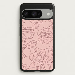 Roses - Foliage Phone Case for Google Pixel 10 / 10 Pro